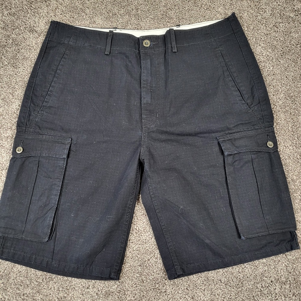 Levi's Cargo Shorts Mens W36 Black Excellent Ripstop Tactical Utility 12463